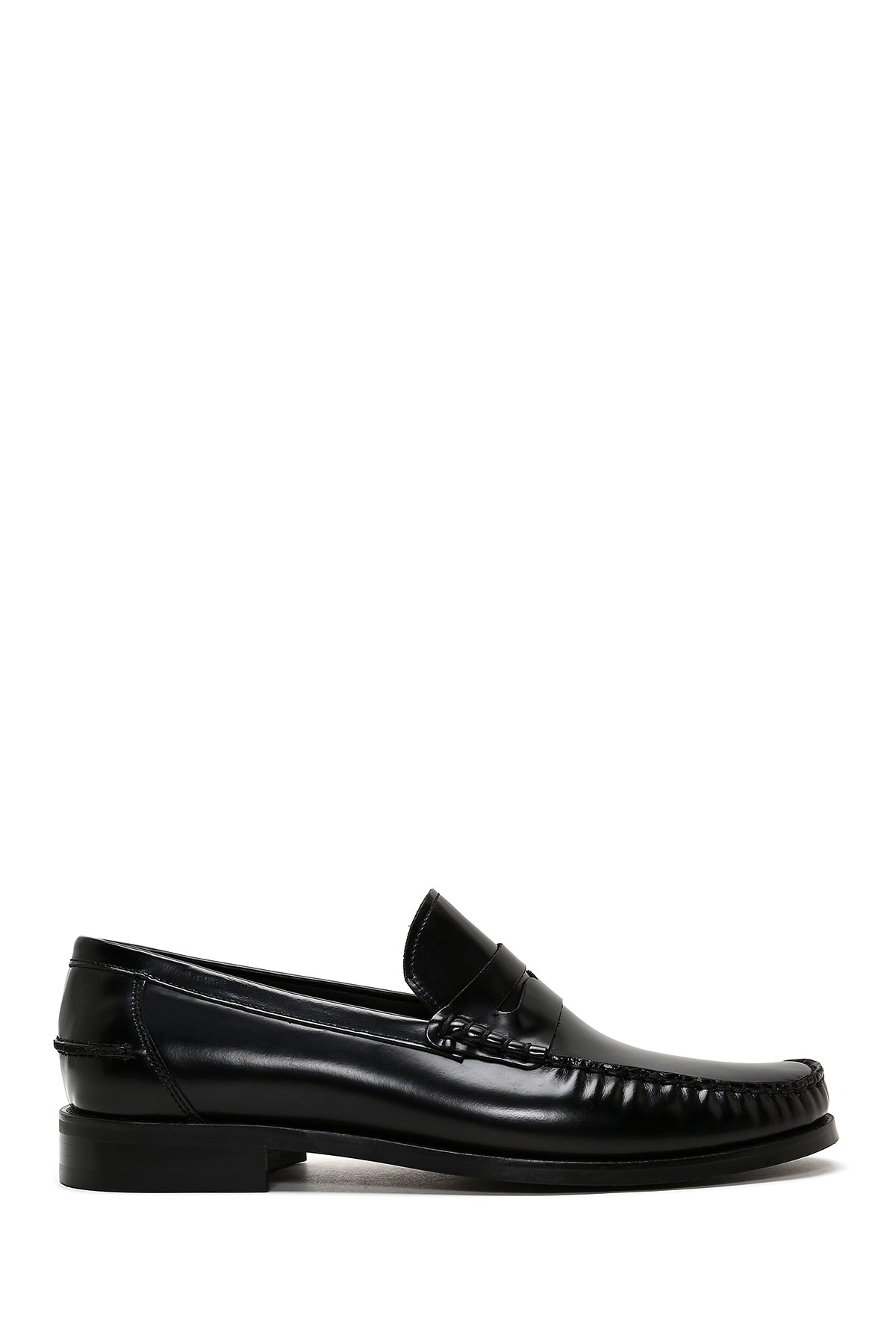 Men's Black Leather Classic Loafer 24SFD620022 | Derimod