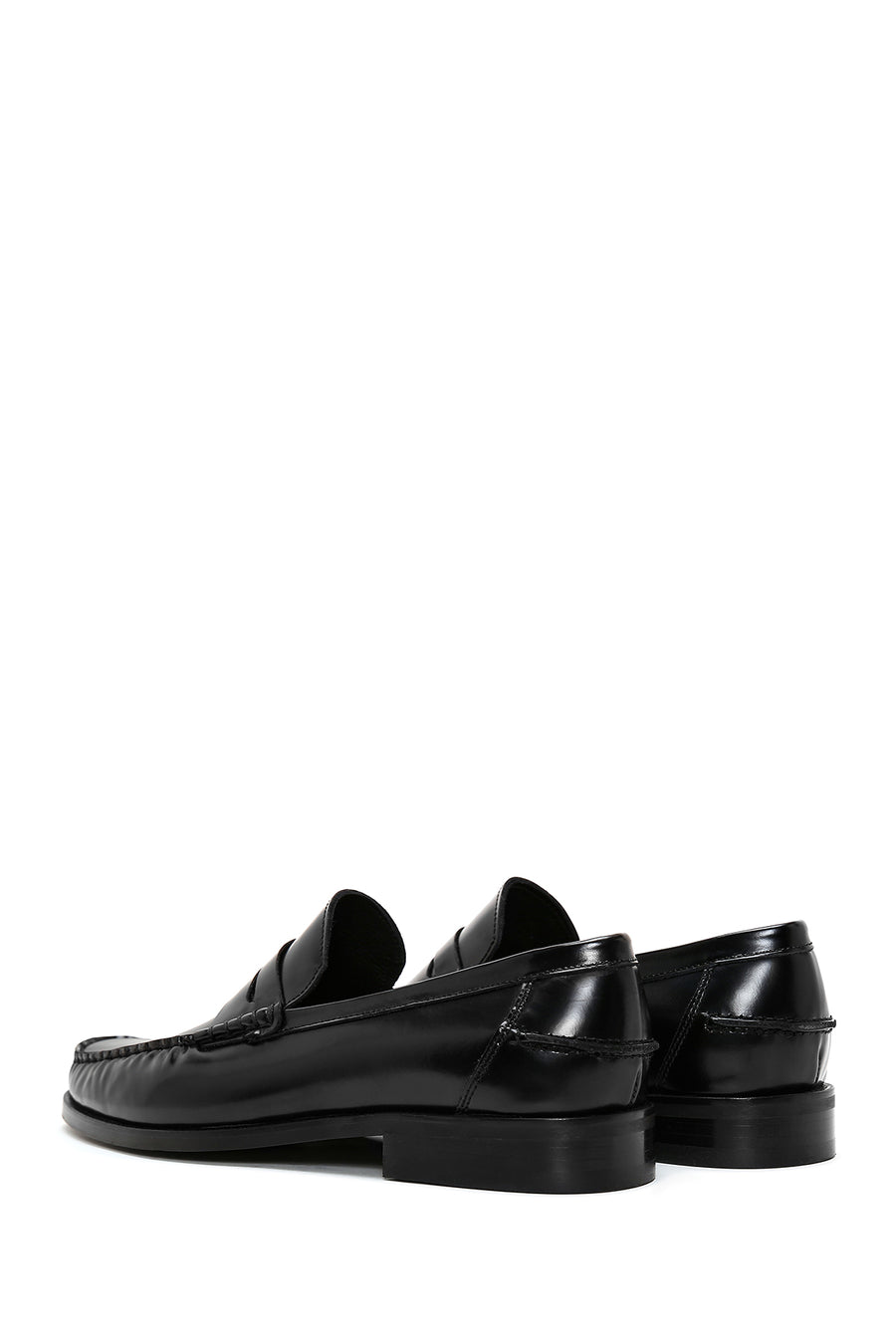 Men's Black Leather Classic Loafer
