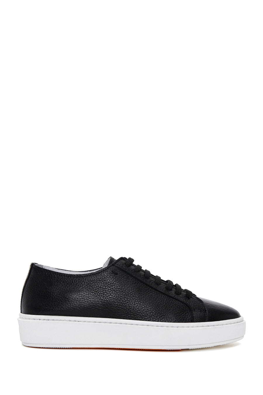 Men's Black Lace-up Leather Sneaker 24SFD6201FT | Derimod