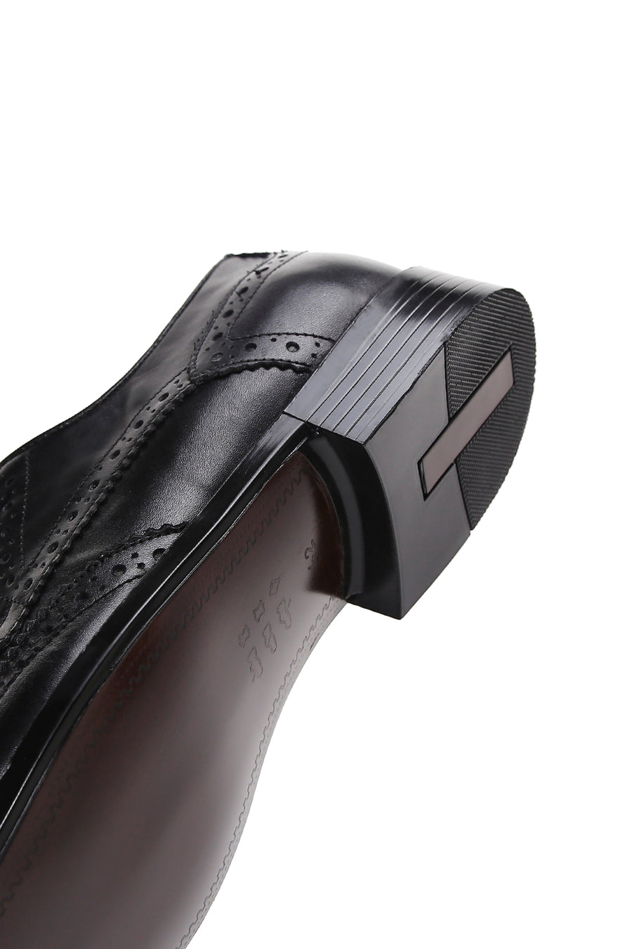 Men's Black Leather Classic Shoes