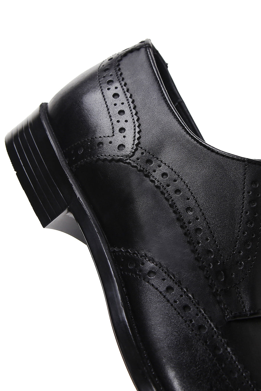 Men's Black Leather Classic Shoes