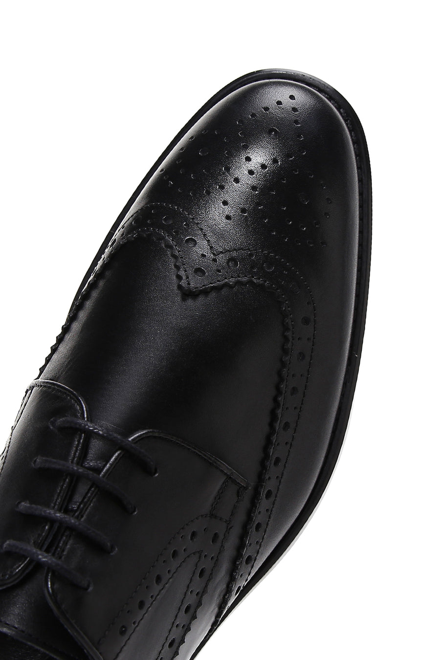Men's Black Leather Classic Shoes