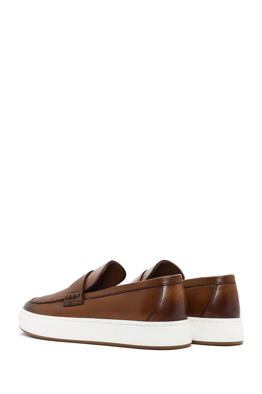 Men's Tan Leather Loafer