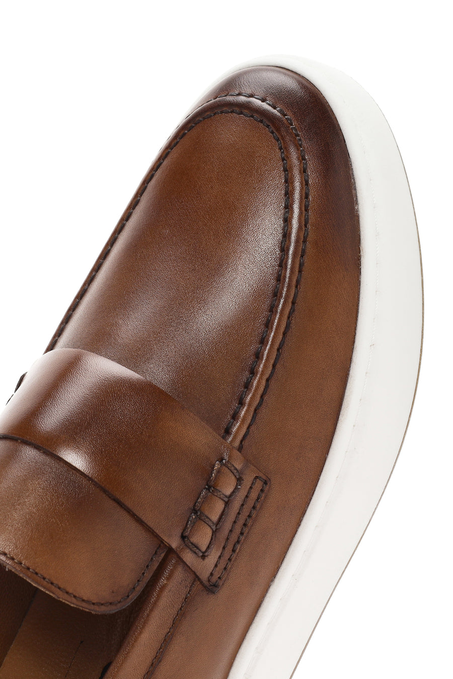 Men's Tan Leather Loafer