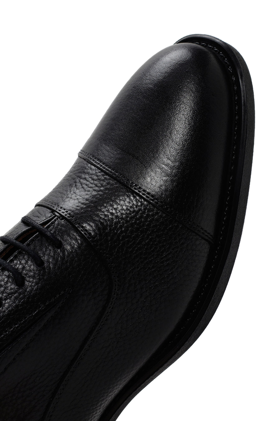 Men's Black Leather Classic Shoes