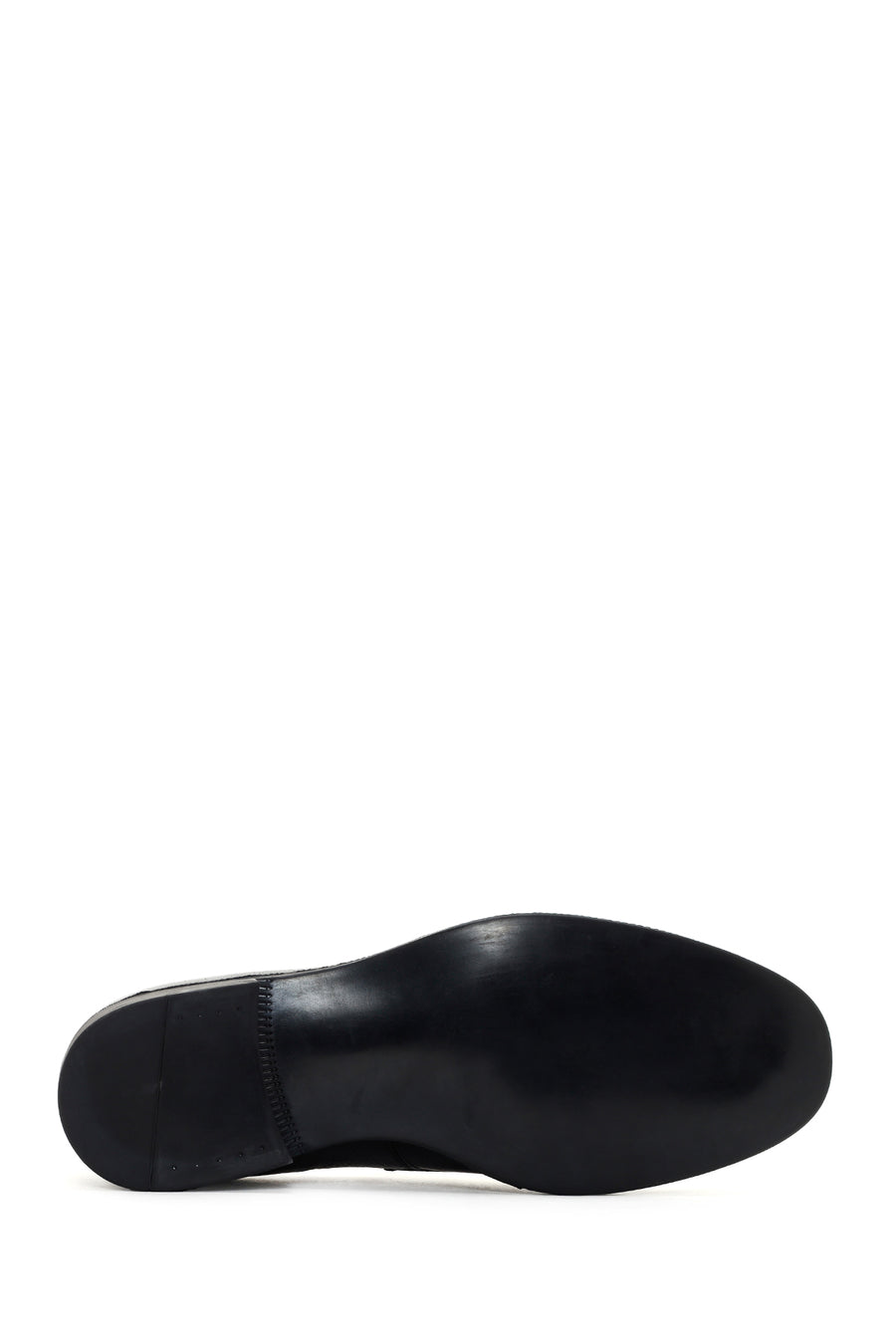 Men's Black Leather Loafer