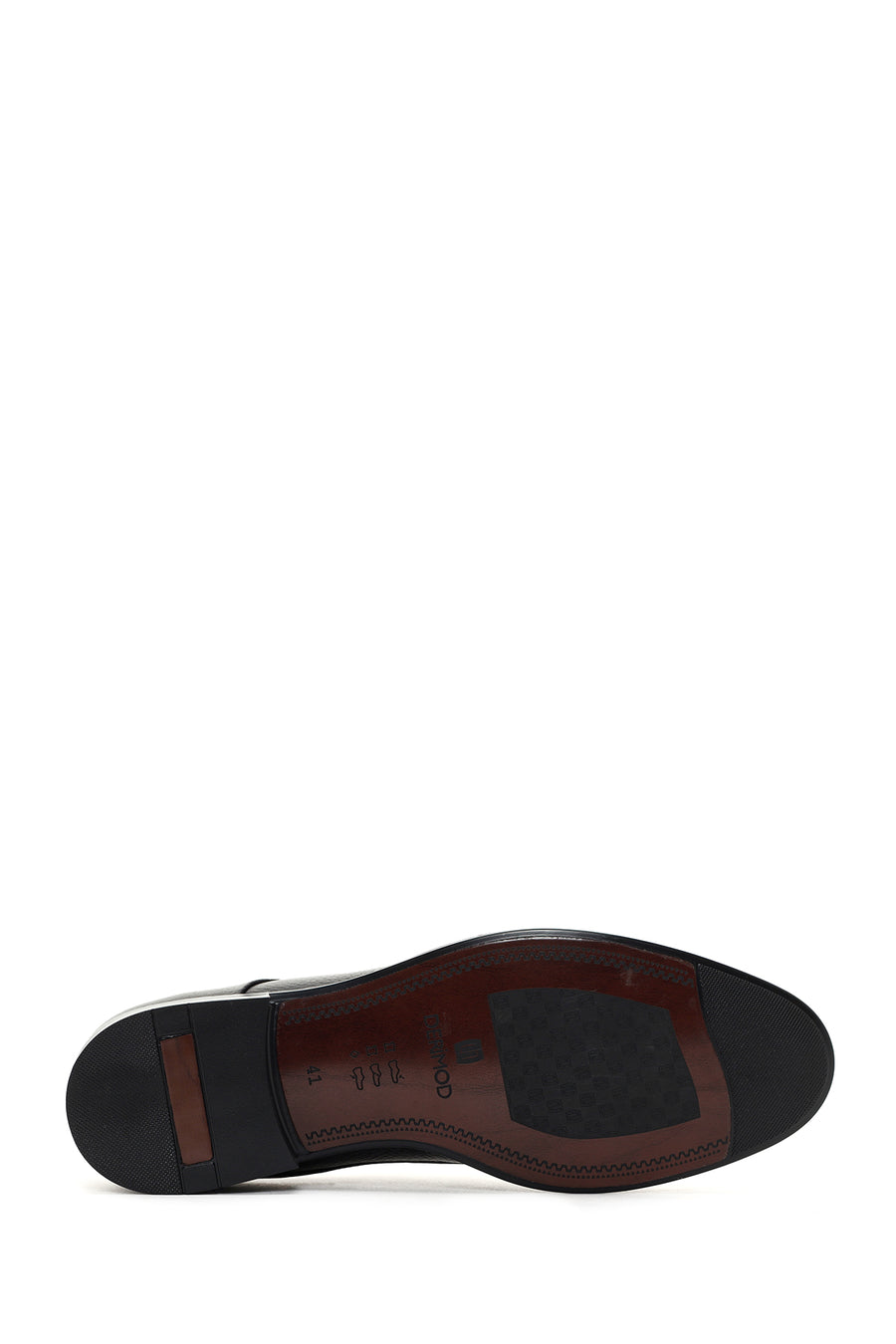 Men's Black Laced Leather Classic Shoes