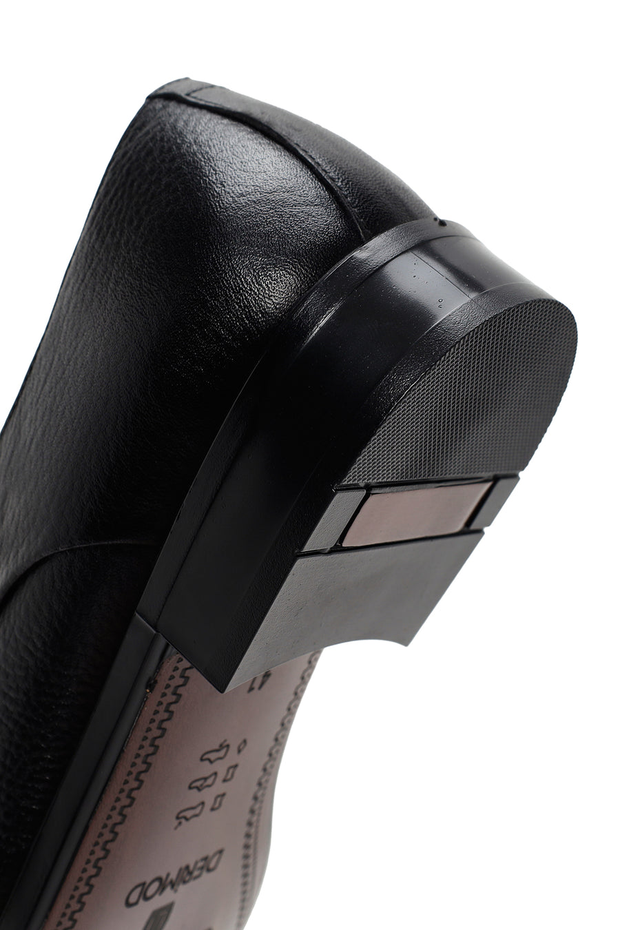 Men's Black Laced Leather Classic Shoes