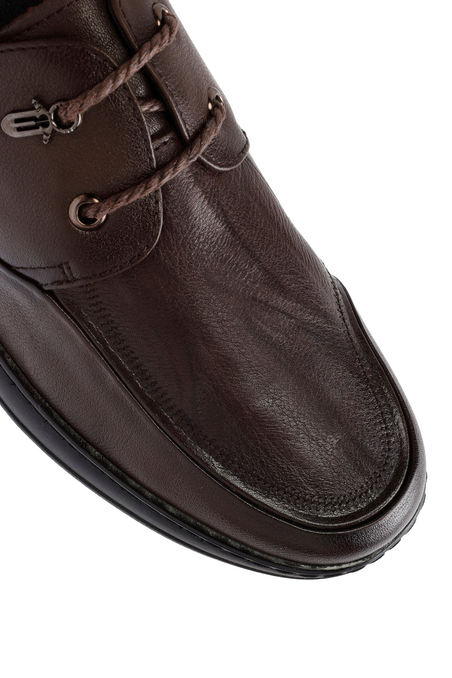 Derimod Fly Men's Brown Lace-up Leather Casual Shoes