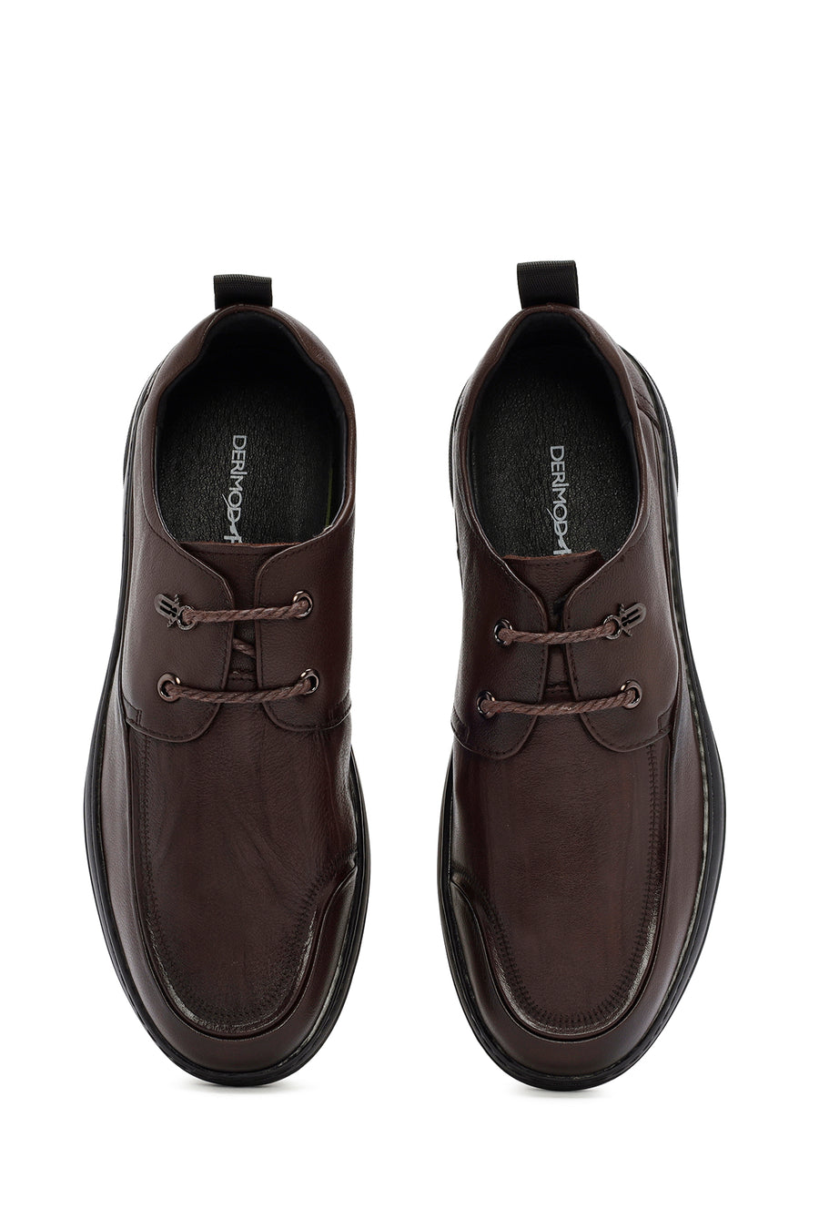 Derimod Fly Men's Brown Lace-up Leather Casual Shoes