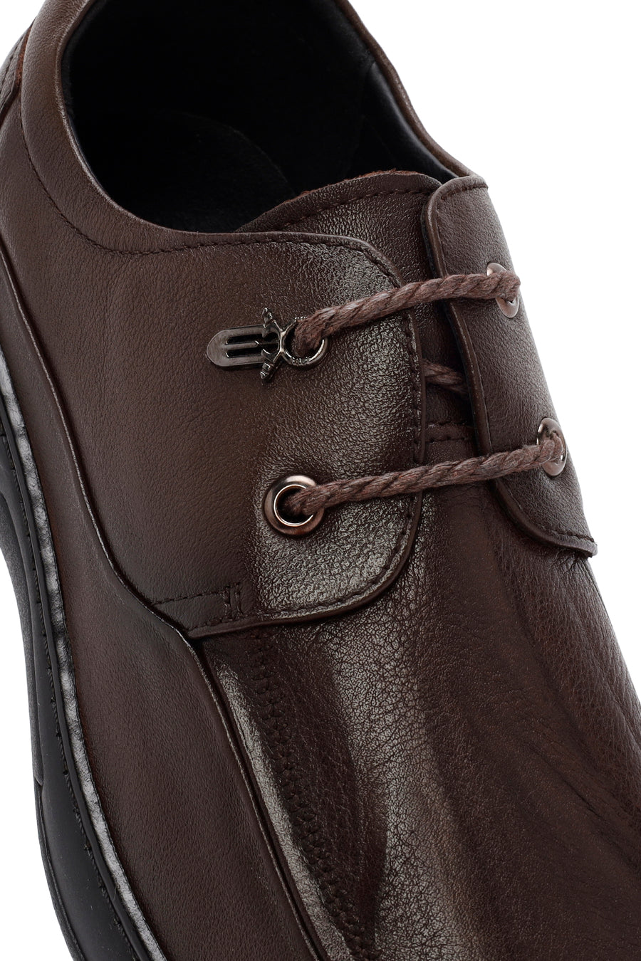Derimod Fly Men's Brown Lace-up Leather Casual Shoes