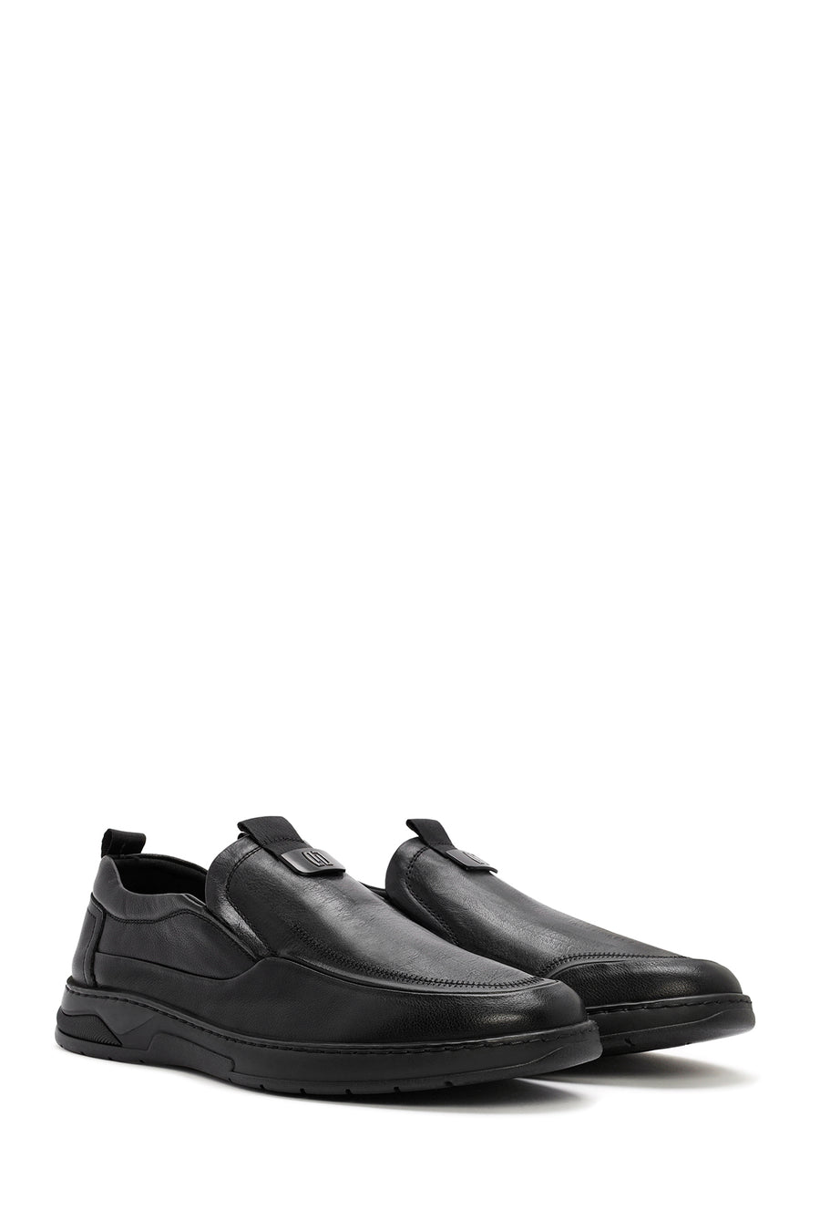 Derimod Fly Erkek Siyah Deri Casual Loafer