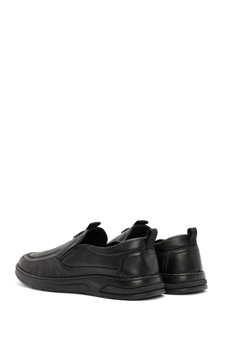 Derimod Fly Erkek Siyah Deri Casual Loafer