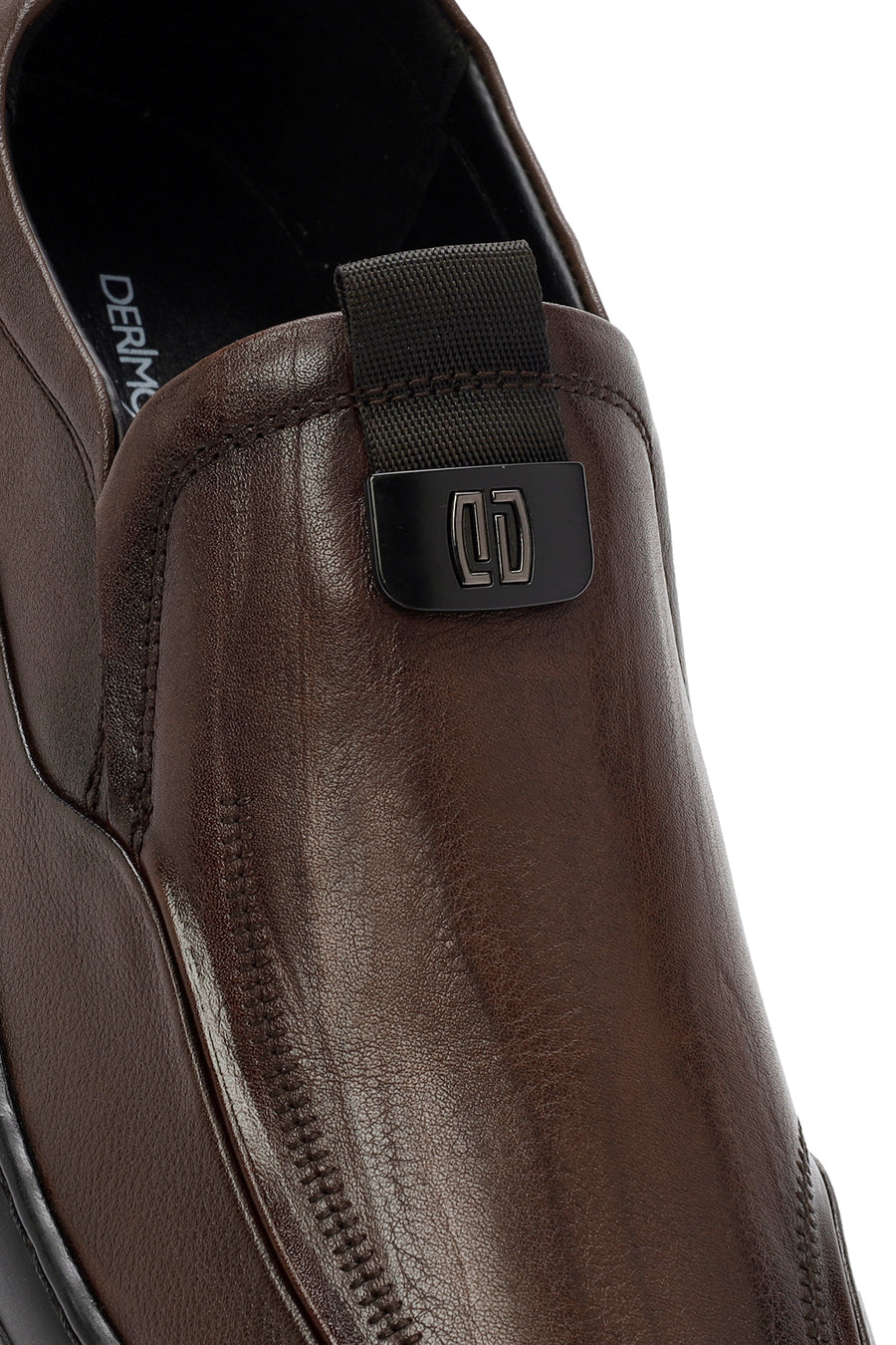 Derimod Fly Men's Brown Leather Casual Loafer