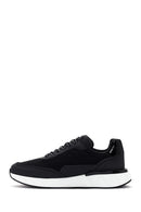 Men's Black Lace-up Leather Sneaker | Derimod