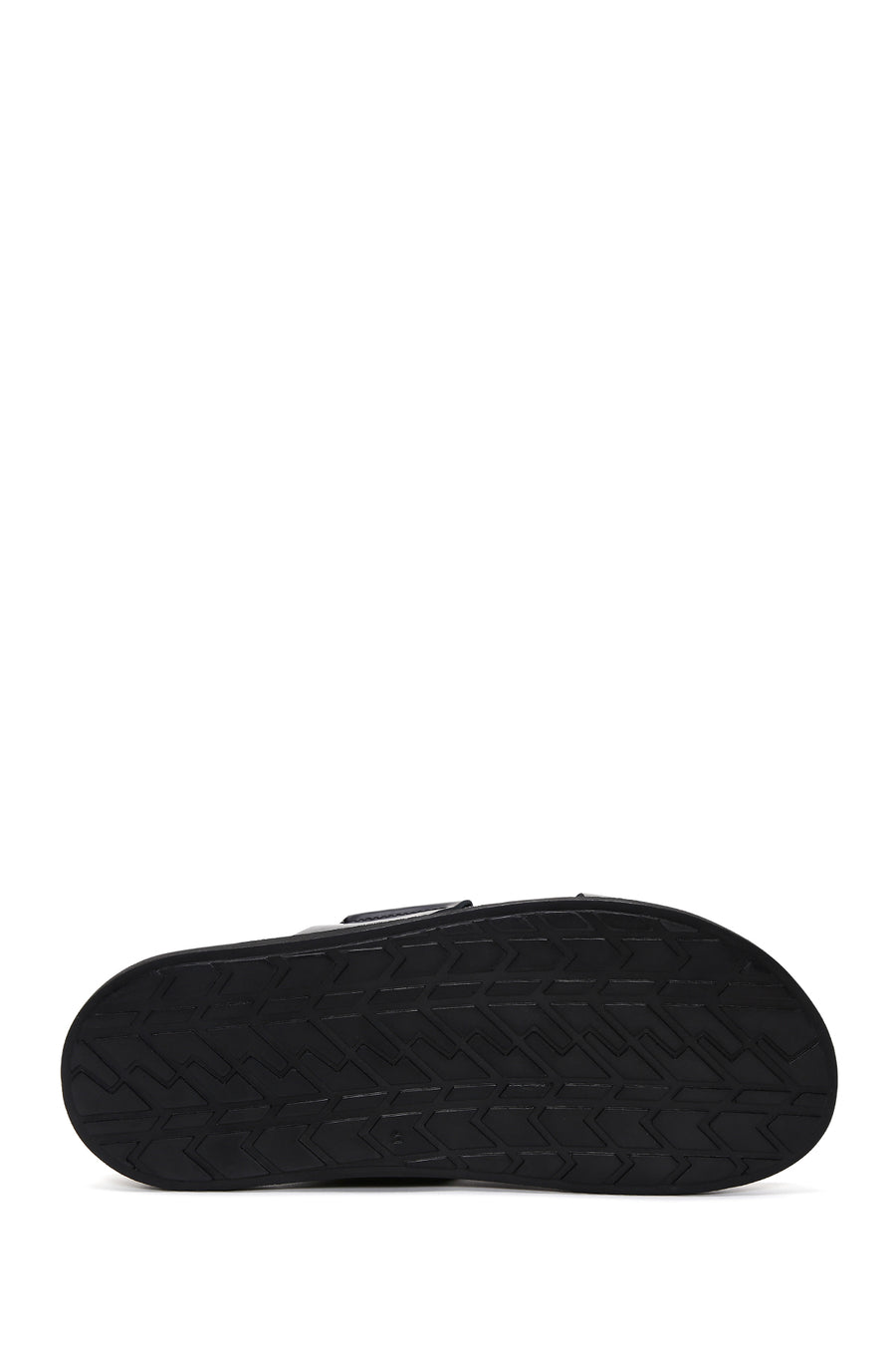 Men's Black Leather Slippers