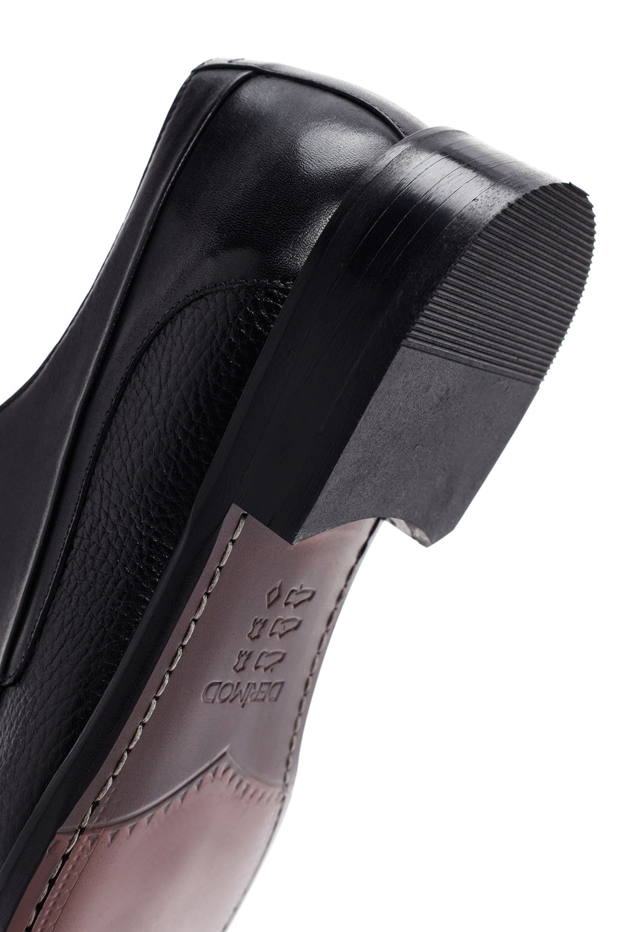 Men's Black Laced Leather Classic Shoes