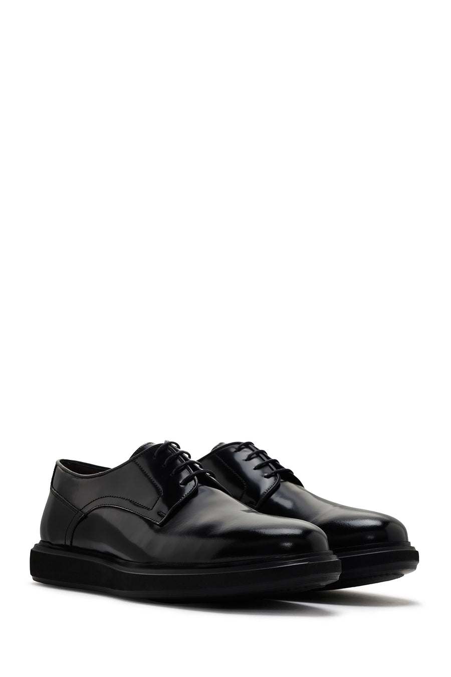 Men's Black Leather Classic Shoes