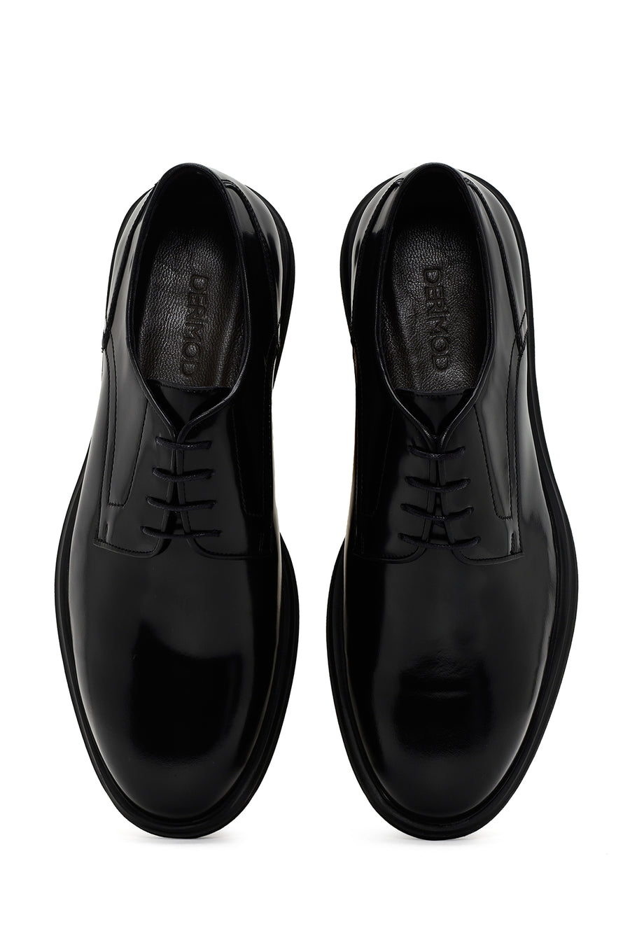 Men's Black Leather Classic Shoes