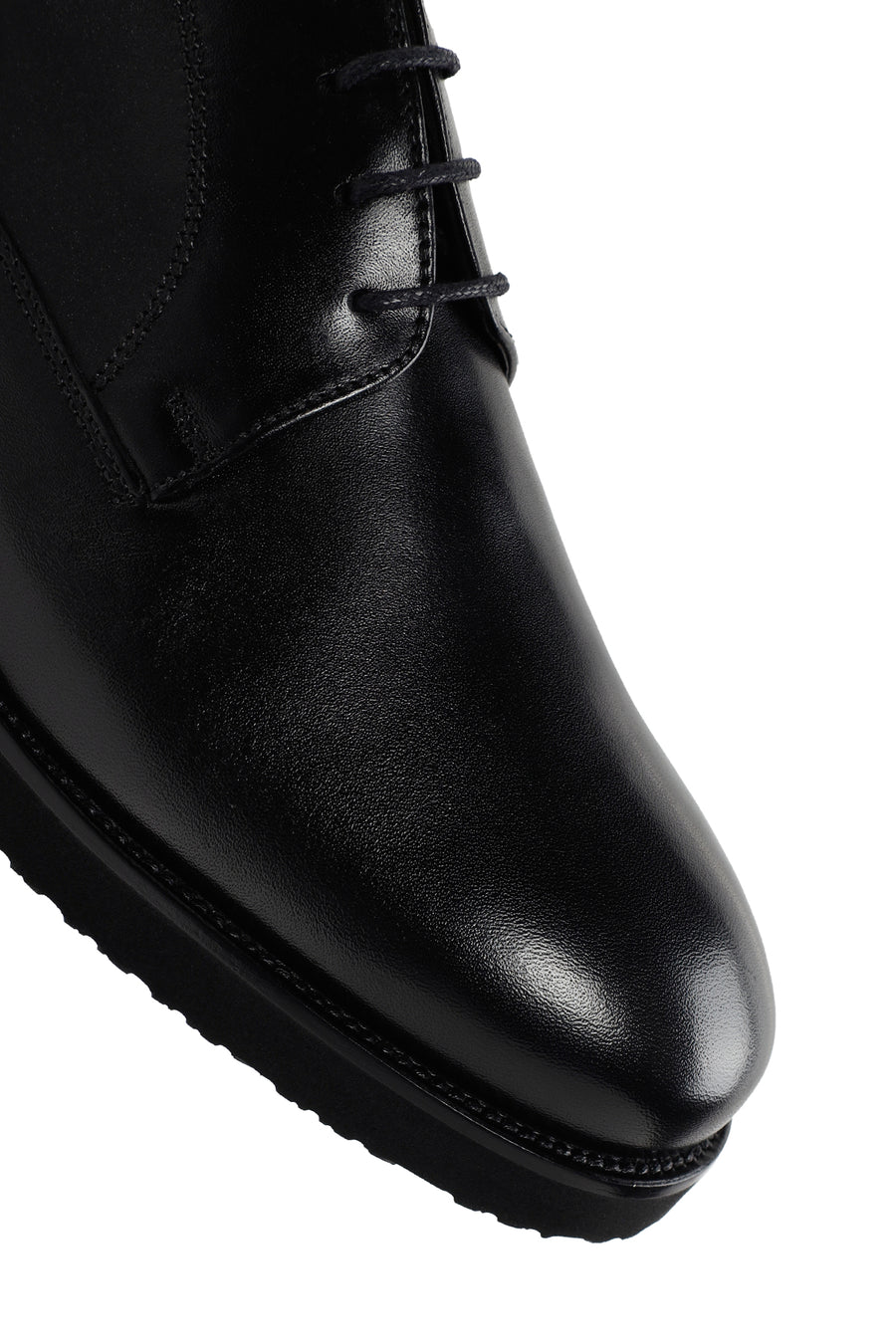 
Men's Black Leather Casual Shoes
