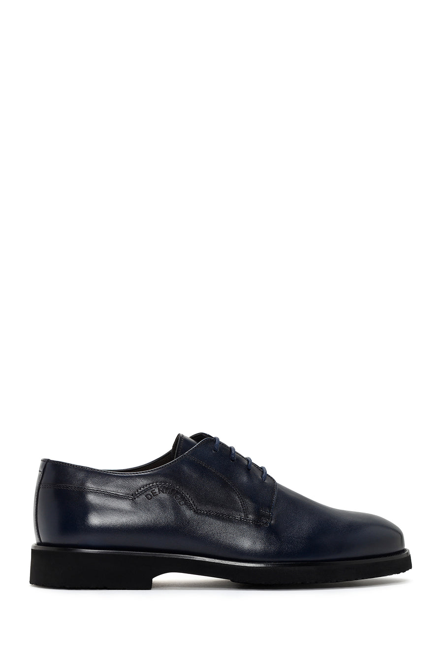 
Men's Navy Blue Leather Casual Shoes
 24SFD627618 | Derimod