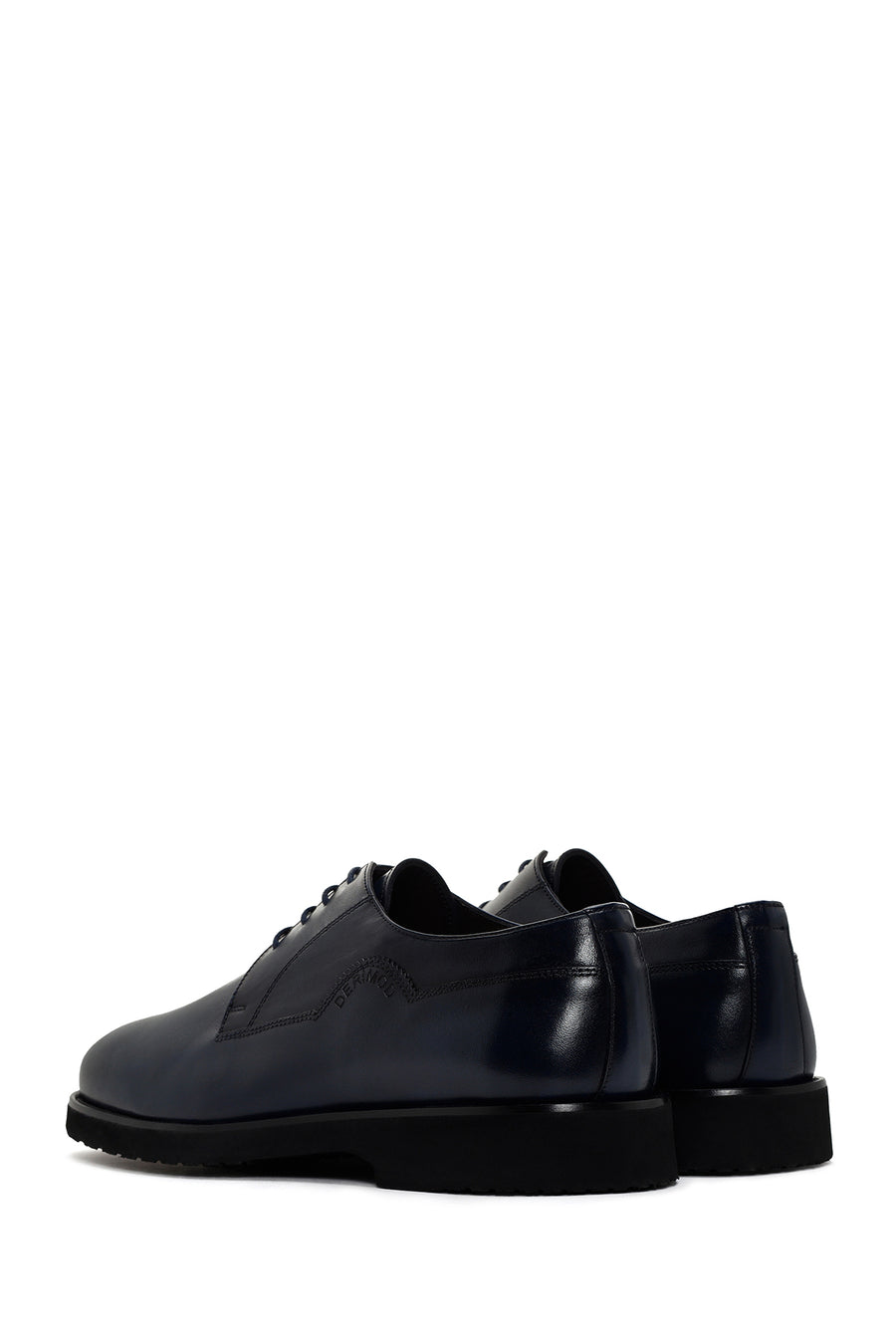 
Men's Navy Blue Leather Casual Shoes
