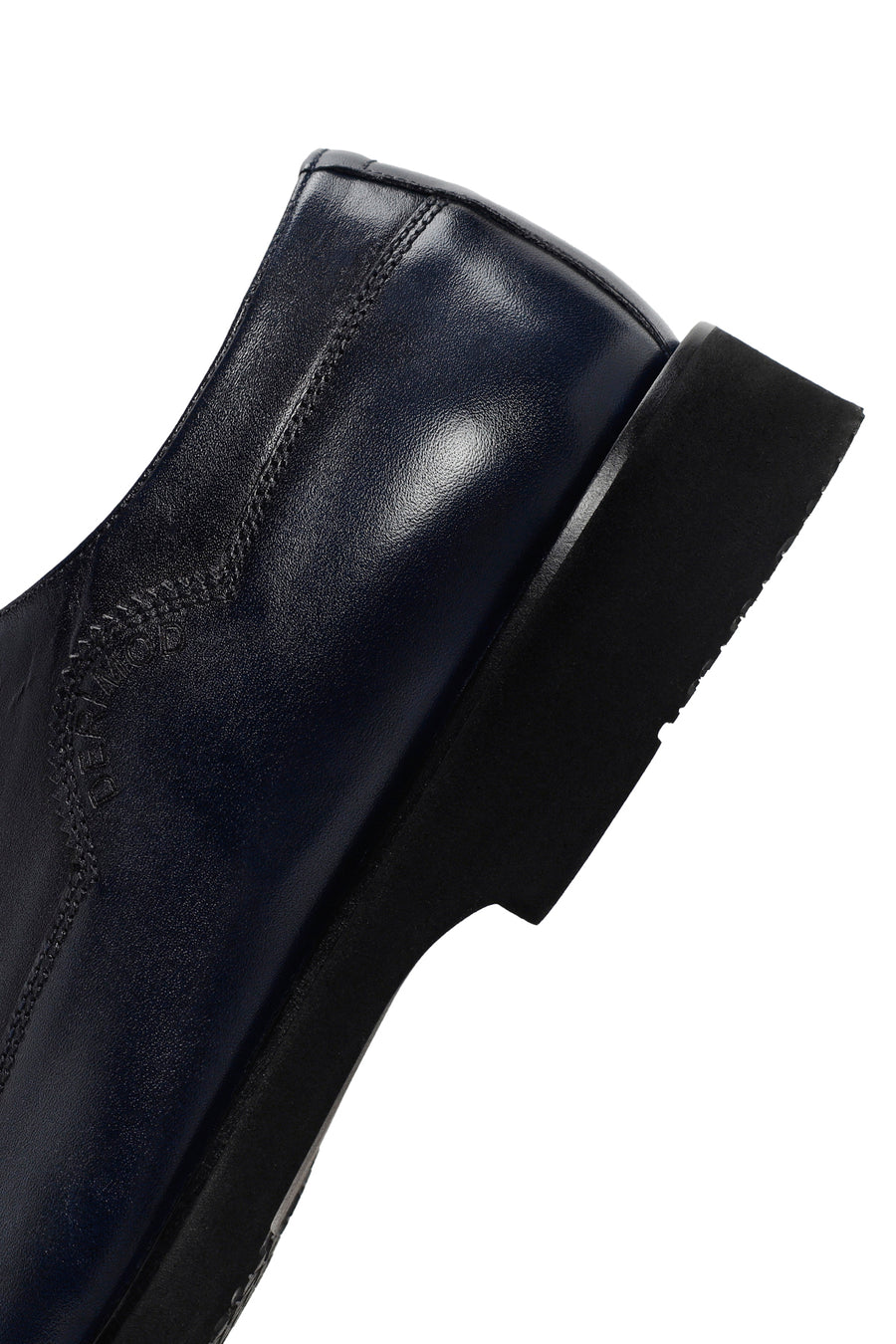 
Men's Navy Blue Leather Casual Shoes
