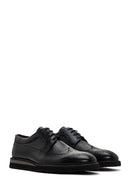 Men's Black Leather Classic Shoes | Derimod