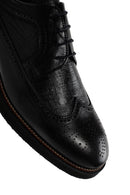 Men's Black Leather Classic Shoes | Derimod