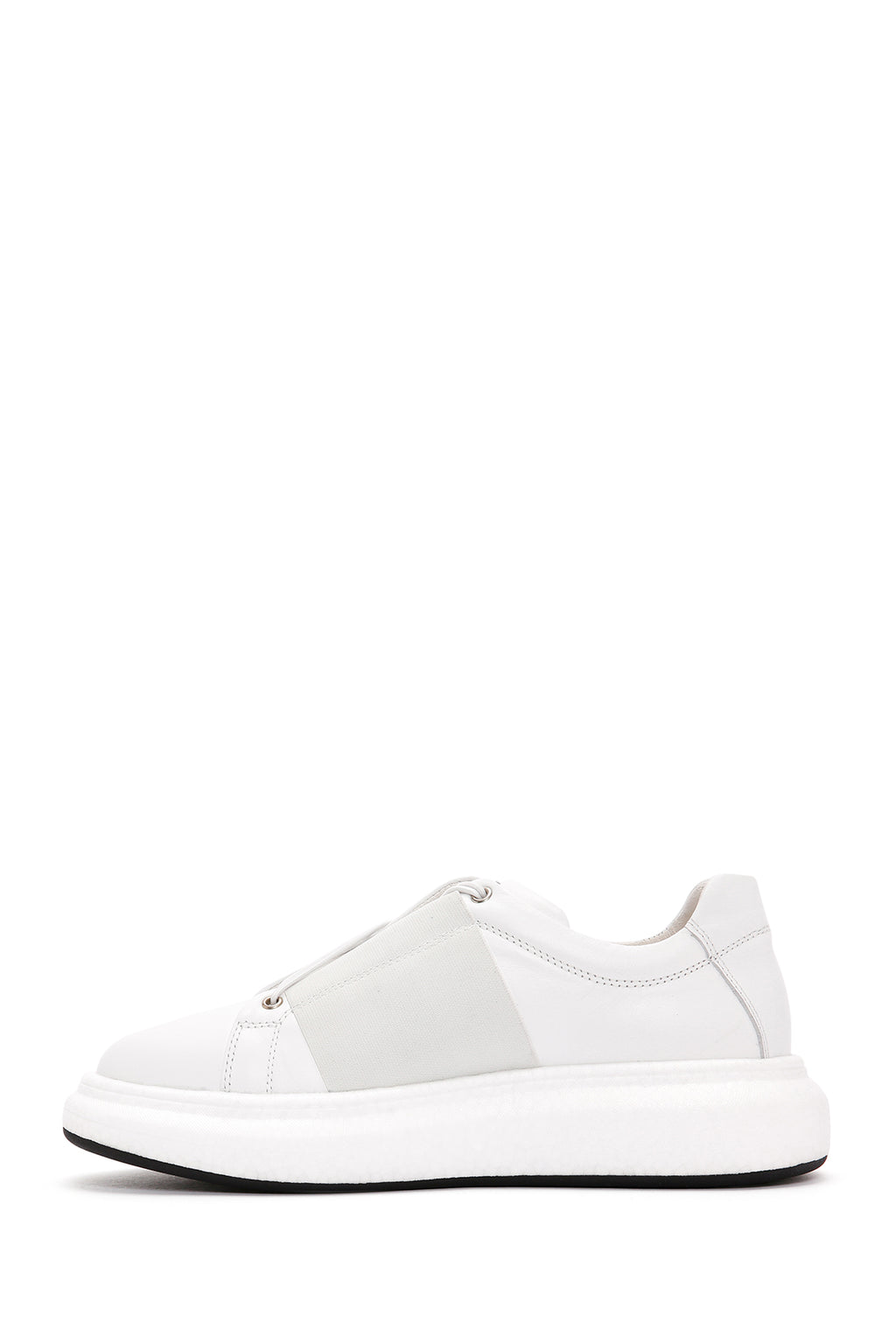 Erkek Beyaz Deri Sneaker