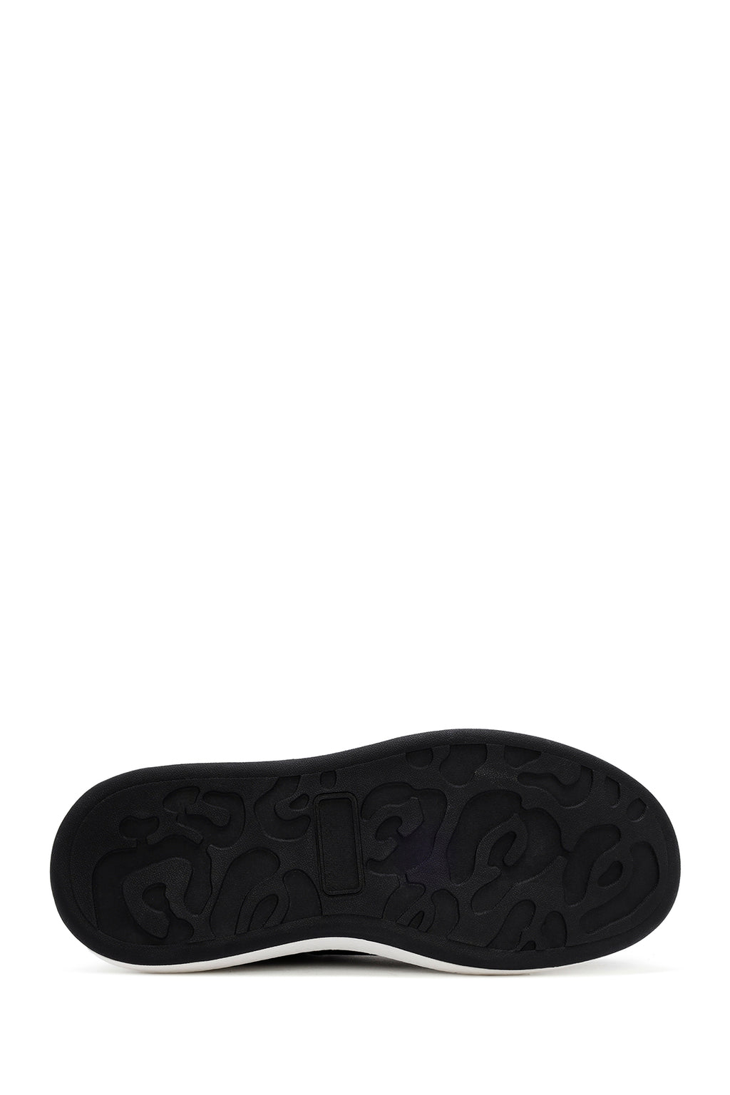 Erkek Siyah Deri Sneaker