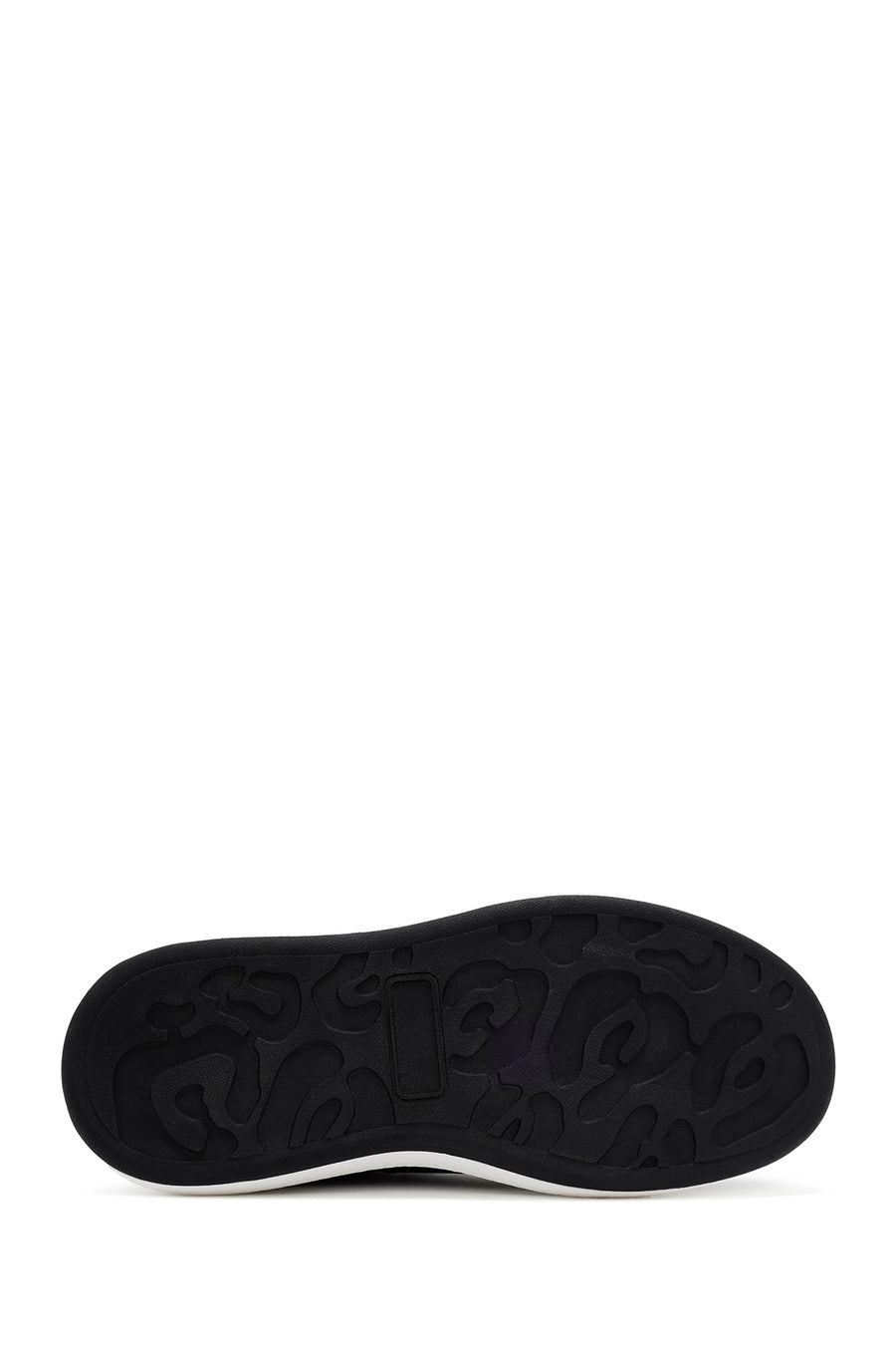 Men's Black Leather Sneaker