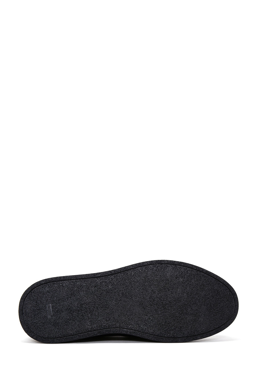 Men's Black Lace-Up Suede Leather Casual Shoes