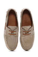 Men's Beige Suede Leather Casual Shoes | Derimod