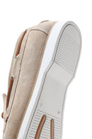 Men's Beige Suede Leather Casual Shoes | Derimod