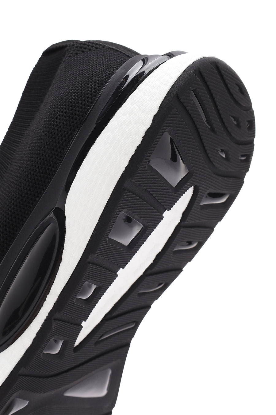 Derimod Zero Men's Black Thick Soled Fabric Sneaker