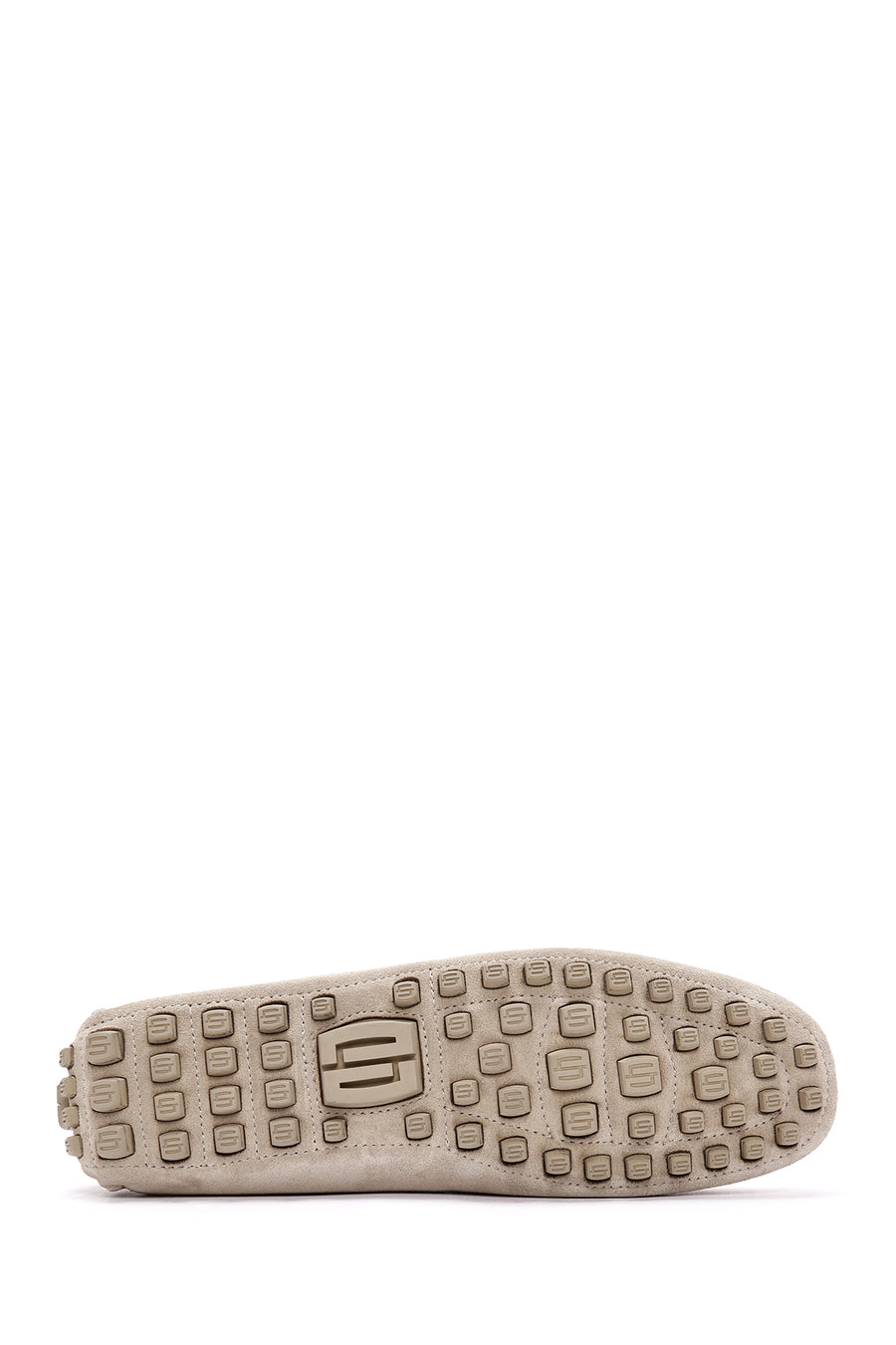 Derimod Fly Men's Beige Suede Leather Loafer