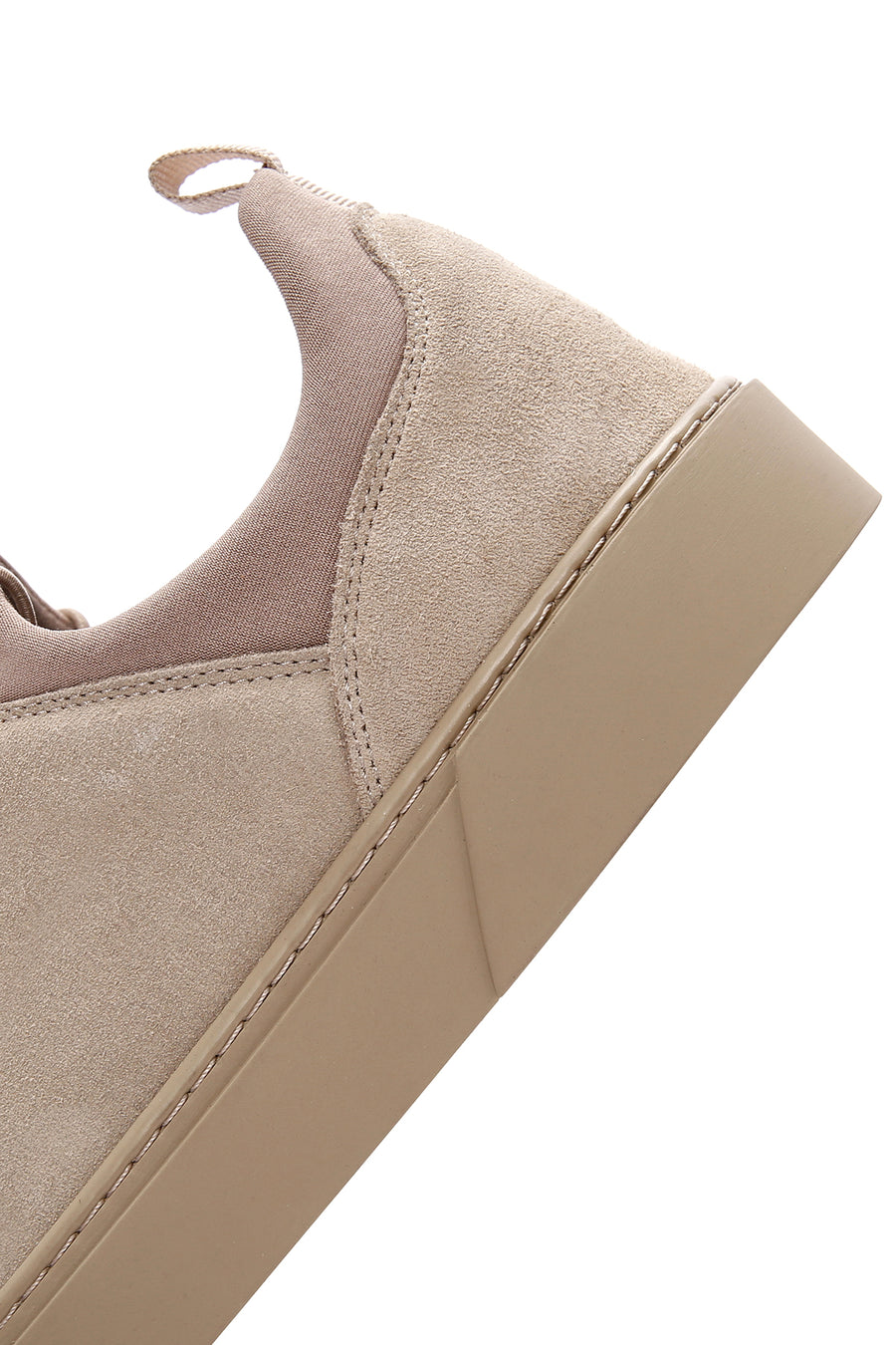 Derimod Fly Erkek Bej Bağcıklı Süet Deri Sneaker