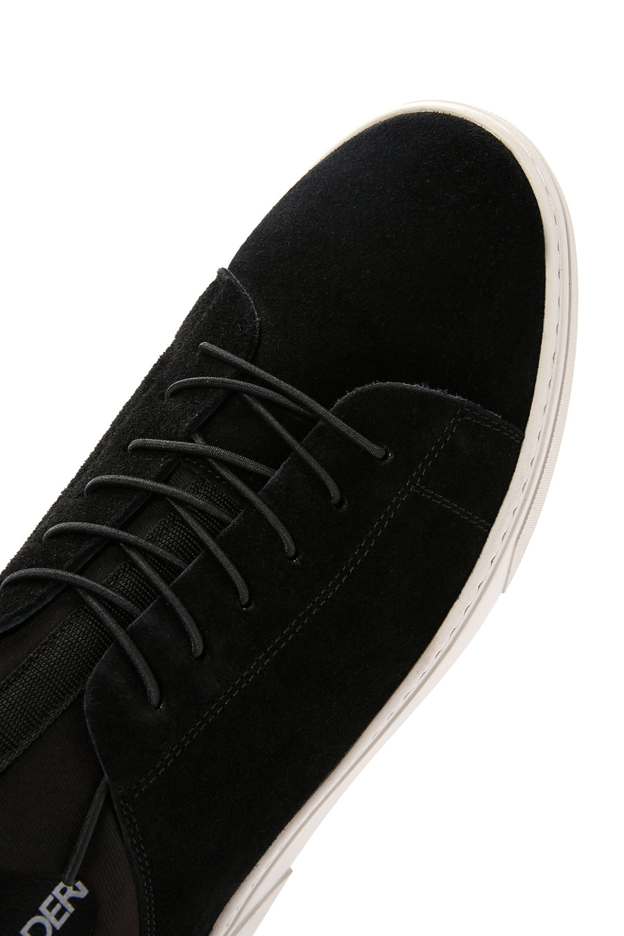 Derimod Fly Erkek Siyah Bağcıklı Süet Deri Sneaker