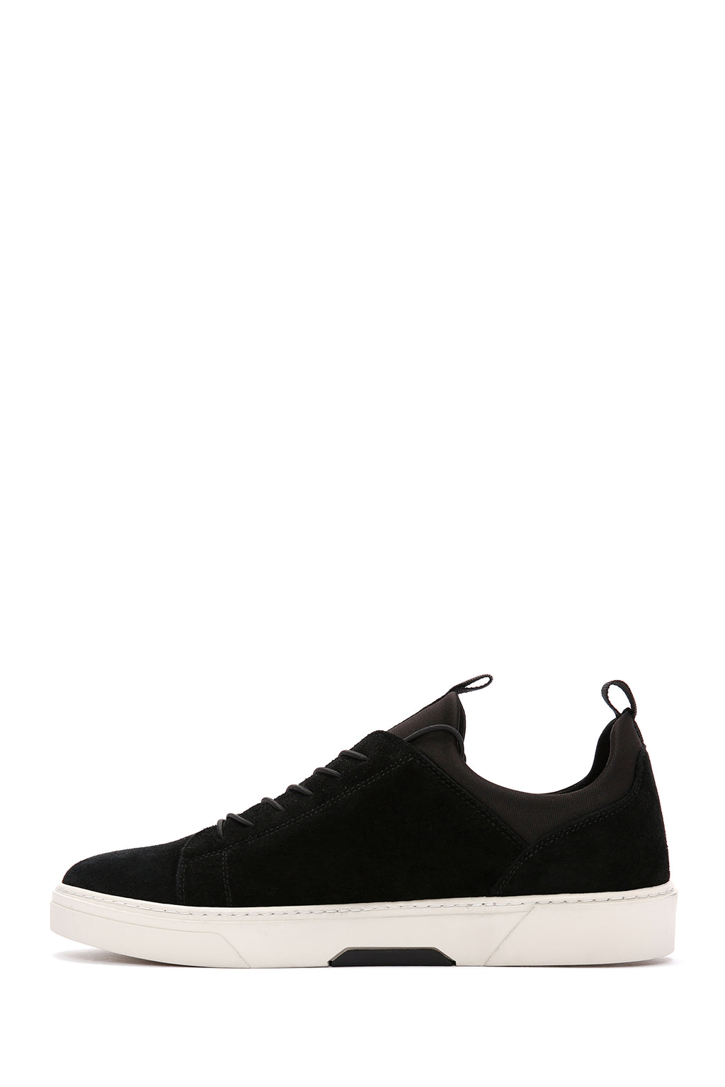 Derimod Fly Erkek Siyah Bağcıklı Süet Deri Sneaker