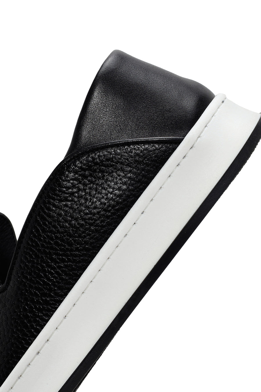 Erkek Siyah Deri Casual Loafer