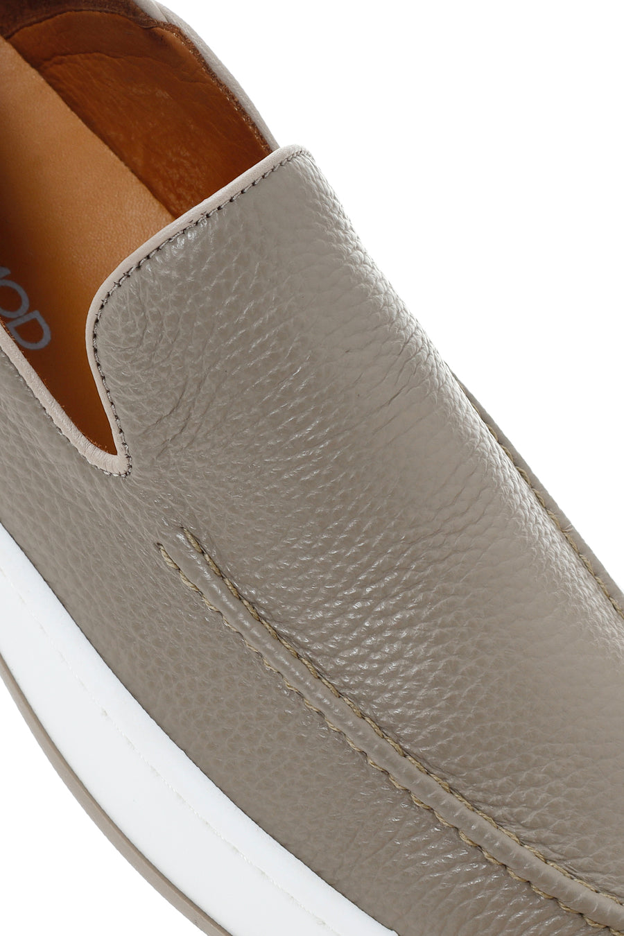 Erkek Vizon Deri Casual Loafer