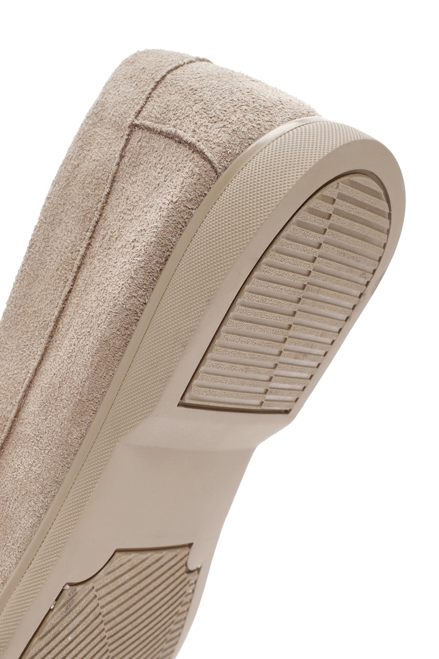 Derimod Fly Men's Beige Suede Leather Loafer