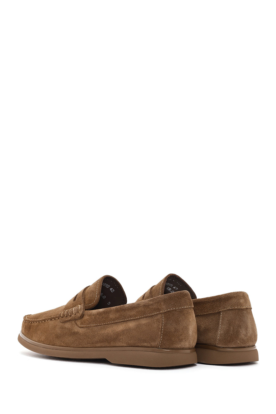 Derimod Fly Men's Mink Suede Leather Casual Loafer