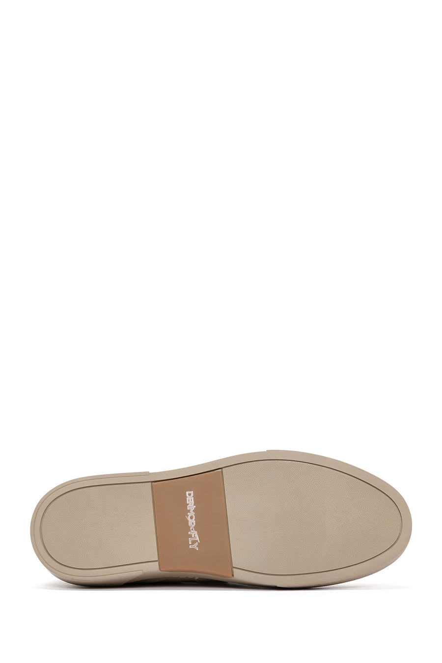 Derimod Fly Men's Beige Suede Leather Casual Loafer