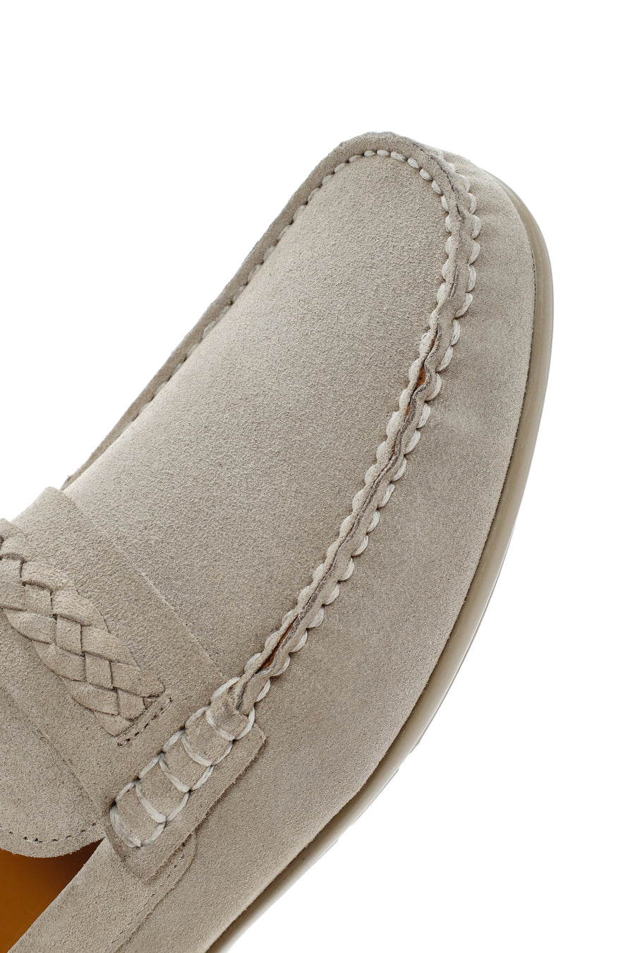 Derimod Fly Men's Beige Suede Leather Casual Loafer