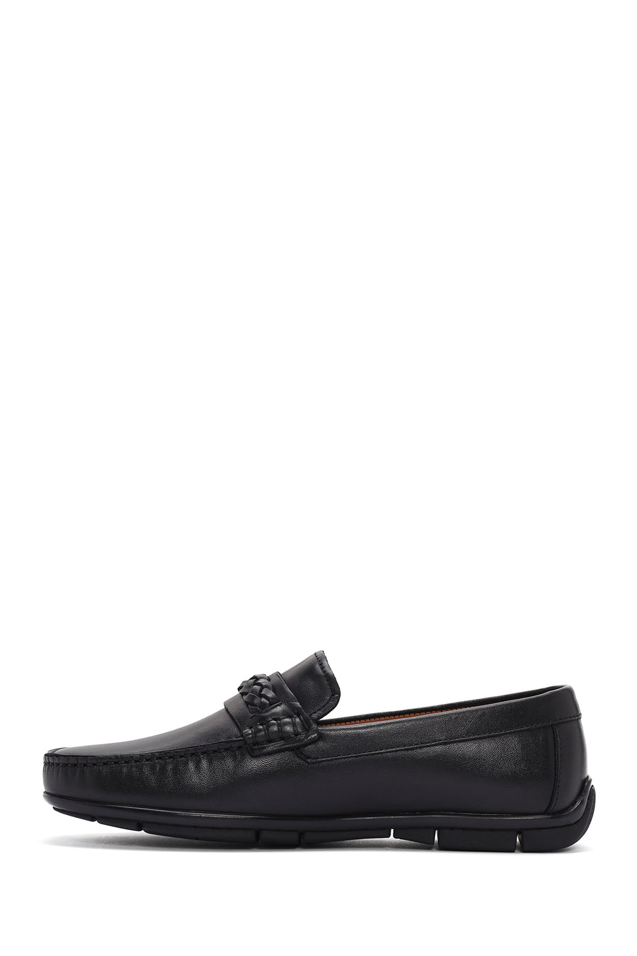 Derimod Fly Men's Black Leather Loafer