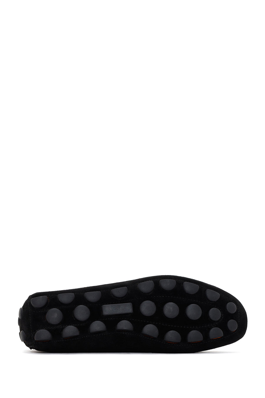 Erkek Siyah Süet Deri Loafer