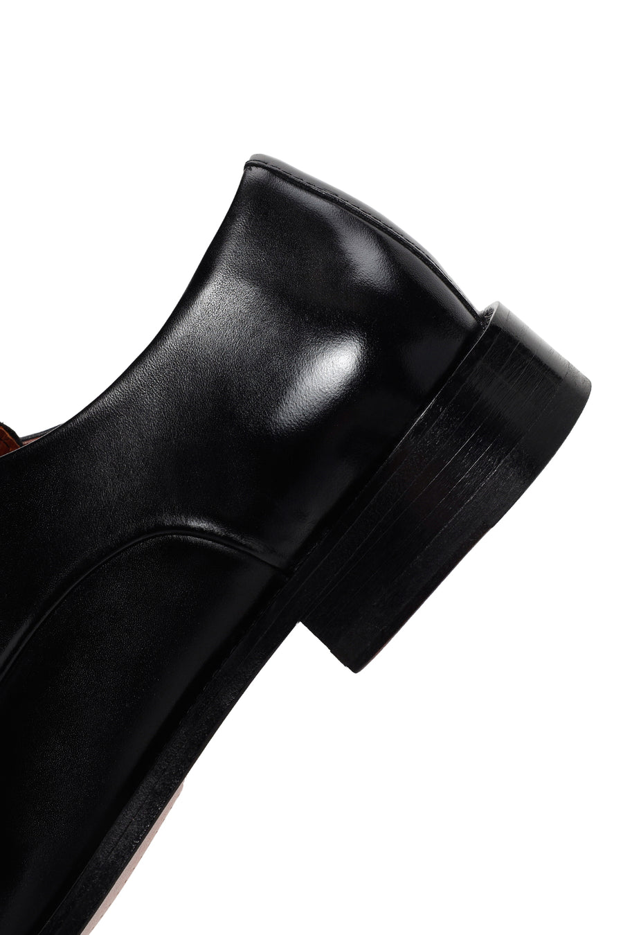 Men's Black Laced Leather Classic Shoes