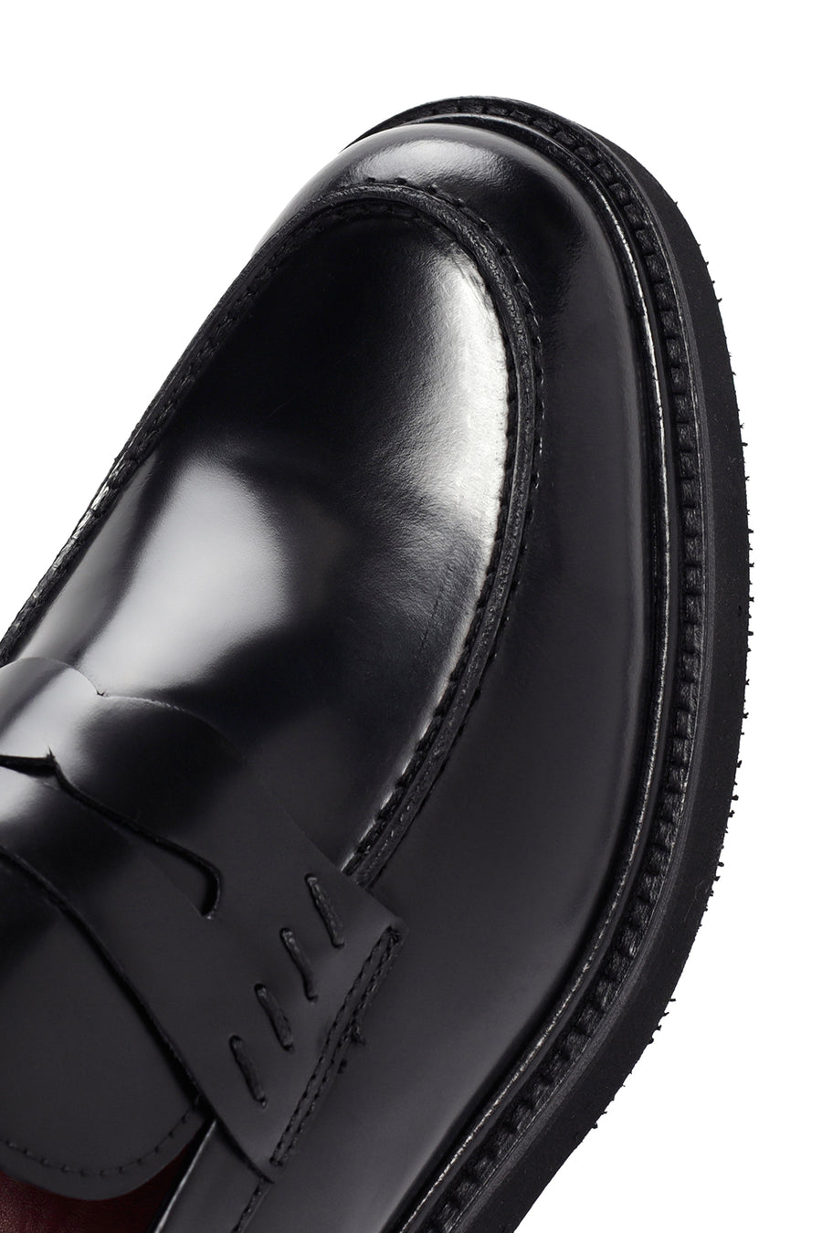 
Men's Black Leather Classic Loafer

